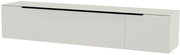 XL Hänge-Lowboard in moderner, minimalistischer Optik, seitliche Perspektive