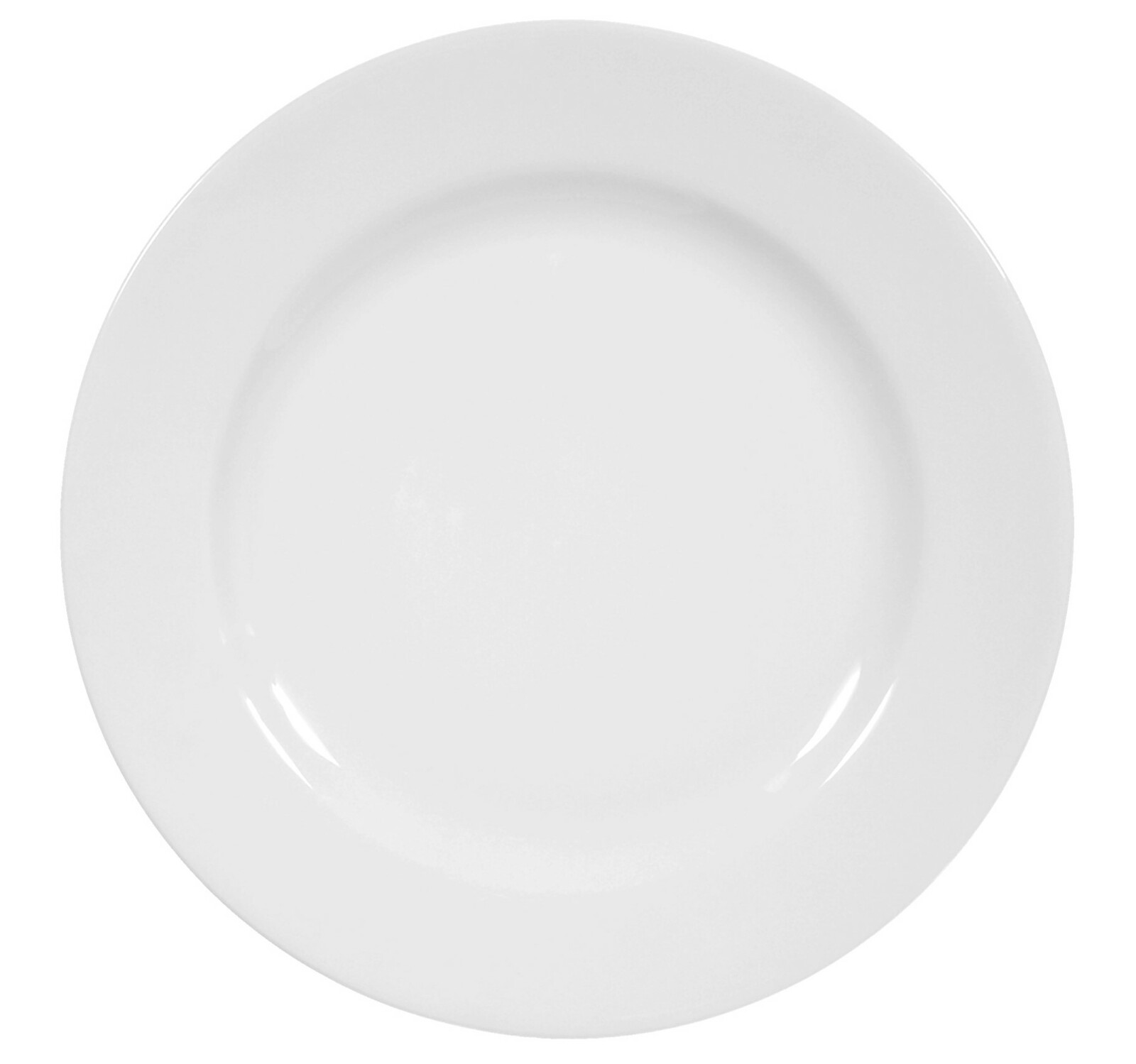 Seltmann Weiden Frühstücksteller Rondo/Liane uni 7 Weißer Frühstücksteller Rondo/Liane aus der Vogelperspektive