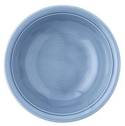 Blaue Schale mit konzentrischen Kreisen, Draufsicht
