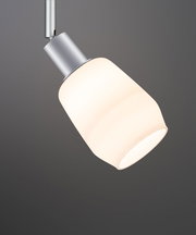 Basisspot mit modernem Design, seitliche Perspektive