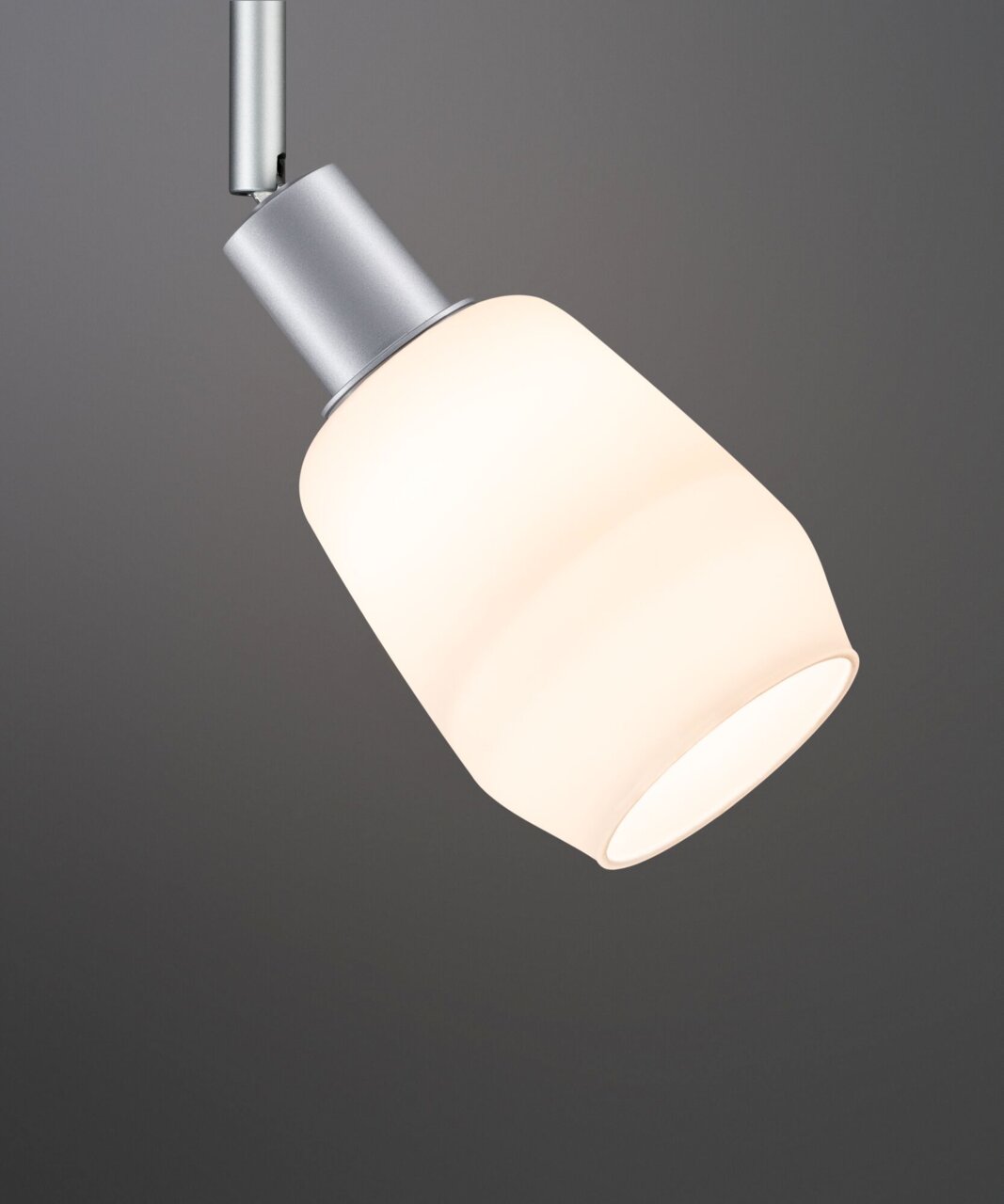 Basisspot mit modernem Design, seitliche Perspektive