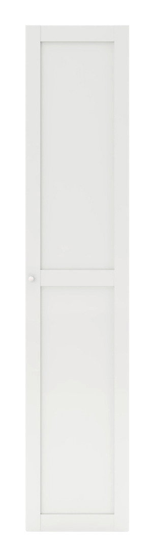 Hom´in Rahmentür UNIT Weiße Rahmentür, frontal abgebildet, Größe 202x45 cm