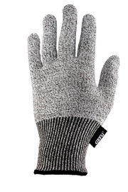 Grauer Schnittschutzhandschuh SECURO, Vorderansicht