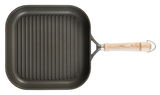 Grillpfanne Bonanza 28x28cm mit Holzgriff, Draufsicht