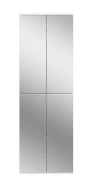 Spiegelschrank mit vier Türen, frontale Ansicht
