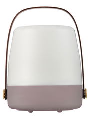 Frontansicht der kooduu LED-Lampe LITE-UP 2.0 mit modernem Design und Tragegriff.