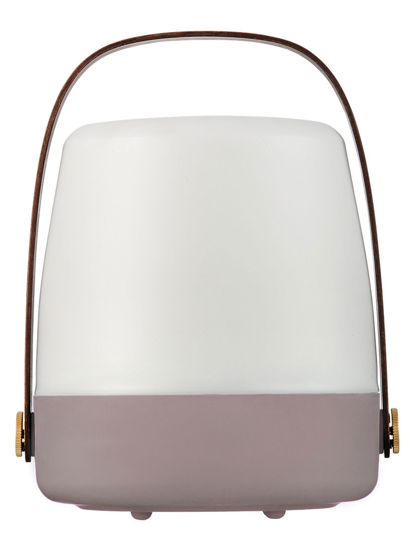 Frontansicht der kooduu LED-Lampe LITE-UP 2.0 mit modernem Design und Tragegriff.