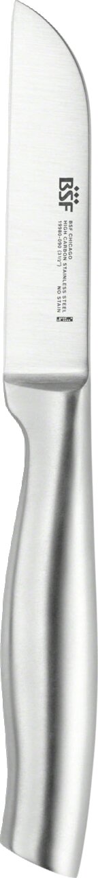 BSF Gemüsemesser CHICAGO Gemüsemesser Chicago aus Edelstahl, seitliche Ansicht