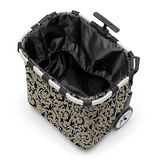 Carrycruiser mit floralem Muster, Draufsicht