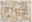 Designer Teppich in beige und braunen Tönen mit abstraktem Muster, Draufsicht