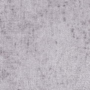 Nahaufnahme einer grauen, strukturierten Stoffoberfläche, von oben betrachtet.