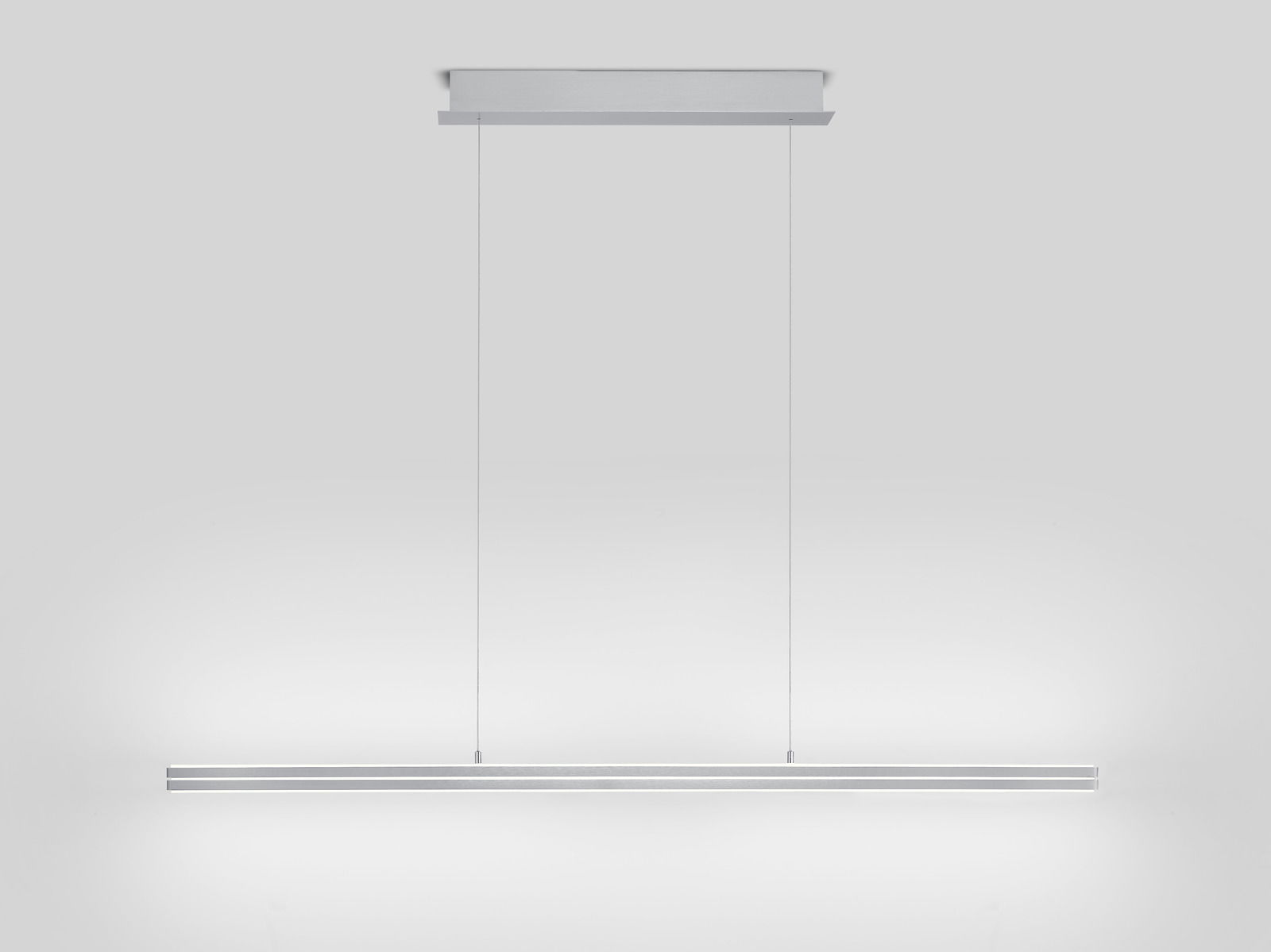 Elements by Bankamp LED-Pendelleuchte ELEMENTS Moderne LED-Pendelleuchte in minimalistischem Design, frontal betrachtet.