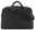 Schwarze Duffelbag mit Rautenmuster, Vorderansicht, mit verstellbarem Schultergurt und Tragegriff.