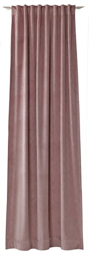 Dekoschal in Rosa, frontal fotografiert, 130x250 cm