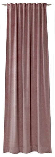 Dekoschal in Rosa, frontal fotografiert, 130x250 cm