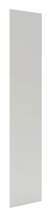 Weiße Tür mit den Maßen 202x45 cm, seitliche Perspektive