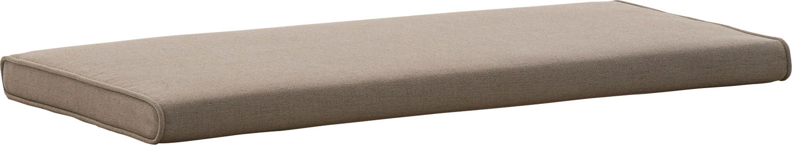 VOSS Sitzkissen SALEA Beiges rechteckiges Sitzkissen in seitlicher Perspektive