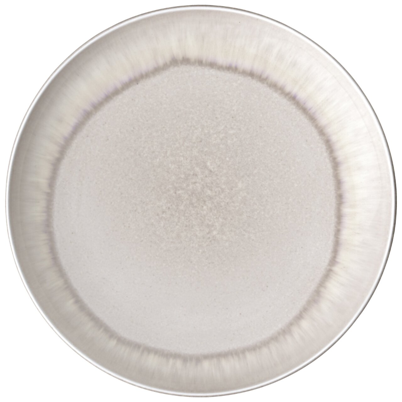 Like by Villeroy & Boch Espressountertasse PERLEMOR SAND Espressountertasse in Draufsicht, cremefarben mit dezentem Randmuster, 12x2cm