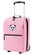 Reisenthel Trolley XS kids  Rosa Kindertrolley mit Panda-Motiv und weißen Punkten, Vorderansicht