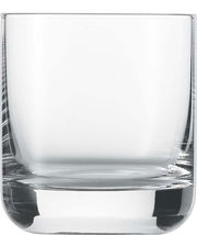 Klares Whiskyglas Simple, frontale Ansicht