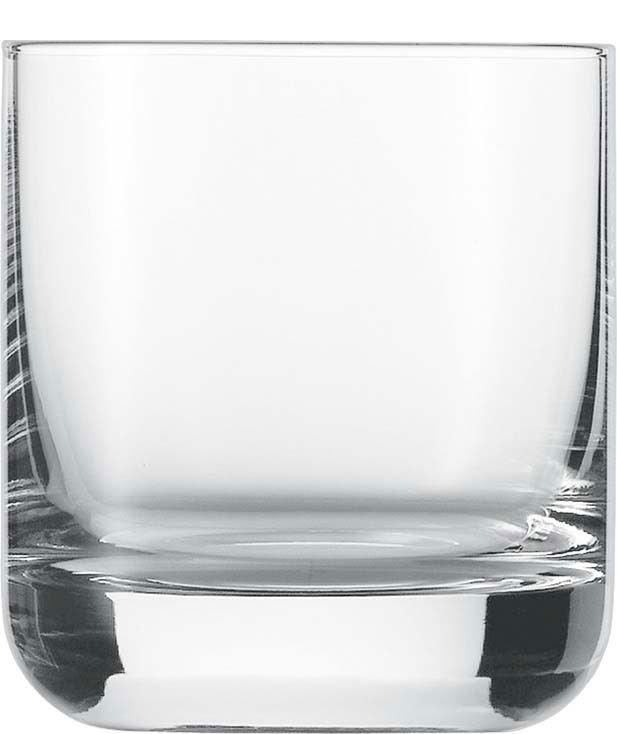 Klares Whiskyglas Simple, frontale Ansicht