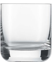 Doorzichtig whiskyglas Simple, vooraanzicht