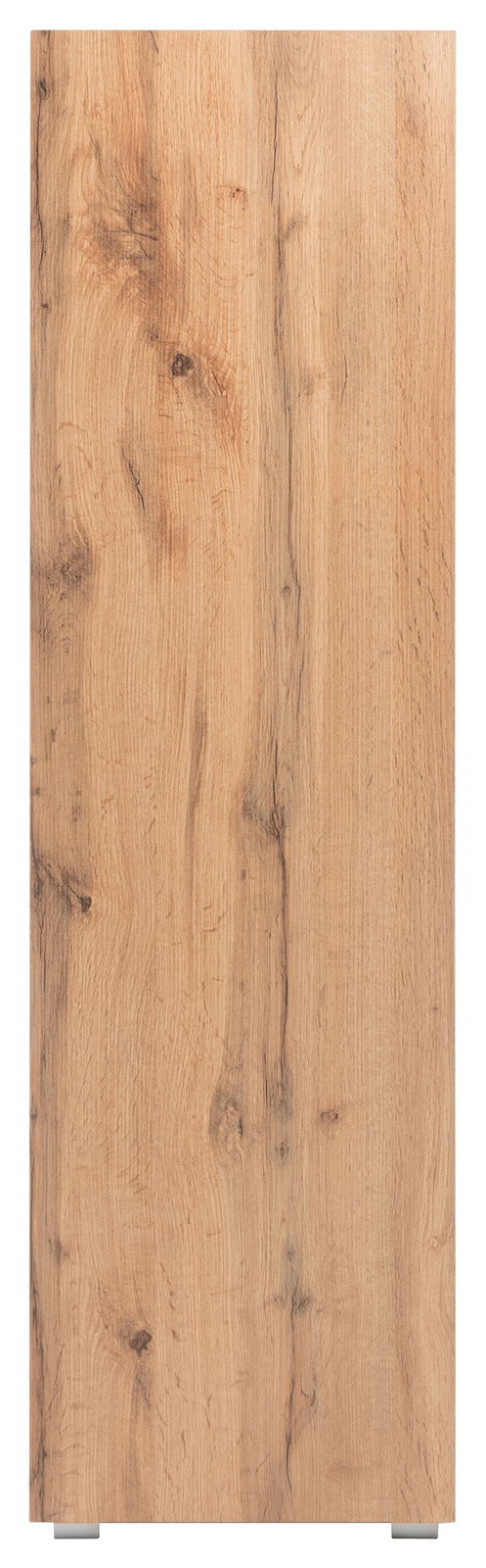 Holzplatte mit natürlicher Maserung, frontale Ansicht