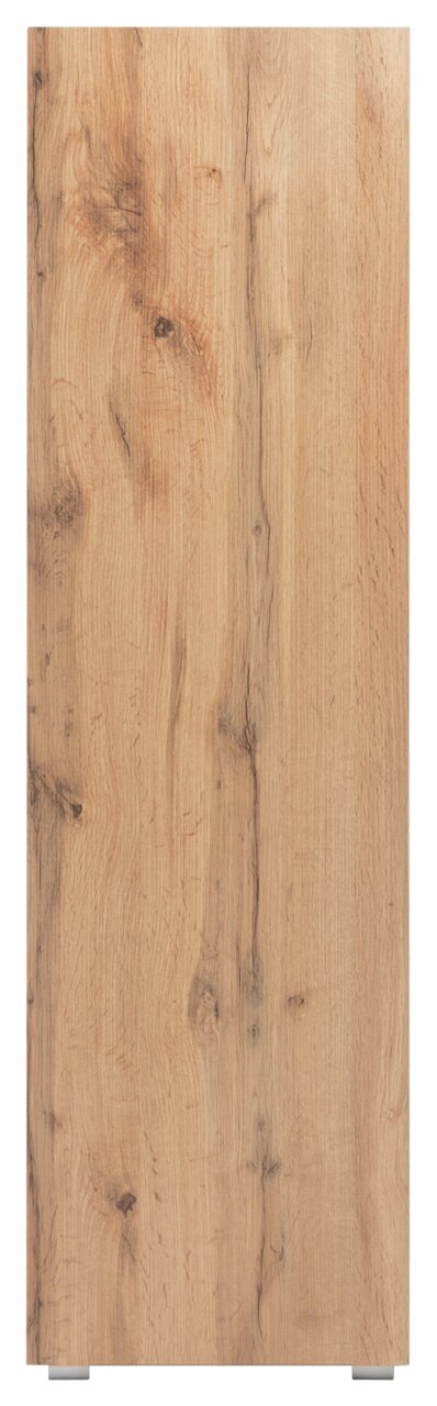 Holzplatte mit natürlicher Maserung, frontale Ansicht