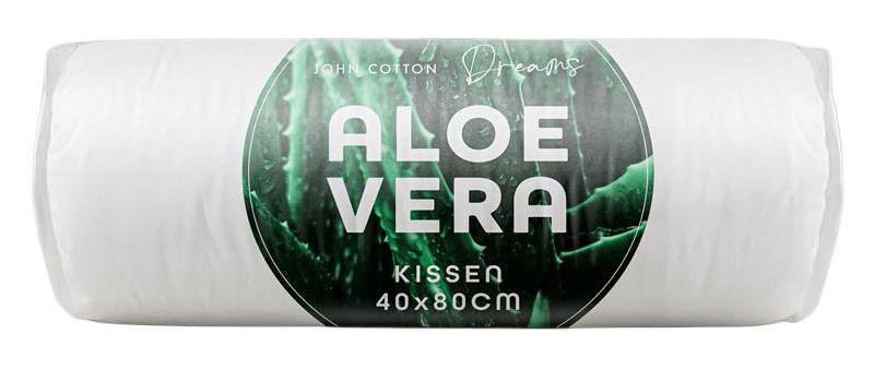 Kissen 40x80cm mit Aloe Vera, seitliche Perspektive