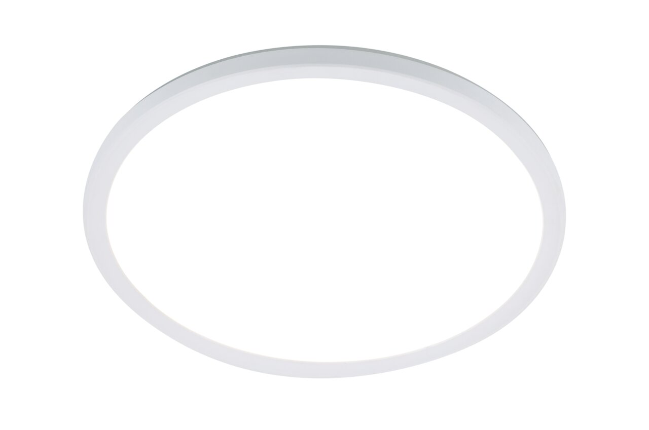 Novel LED-Deckenleuchte Runde LED-Deckenleuchte in Weiß, Ansicht von unten