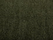 Nahaufnahme eines dunkelgrünen Stoffes mit texturierter Oberfläche, Draufsicht