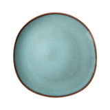 Speiseteller Lave 28cm türkis, Draufsicht