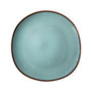 Speiseteller Lave 28cm türkis, Draufsicht