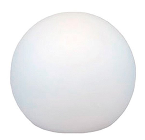 Kugelleuchte BULY 20, weiße Kugelform, frontale Ansicht