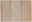 Designer Teppich mit geometrischem Muster in Beige- und Blautönen, Draufsicht