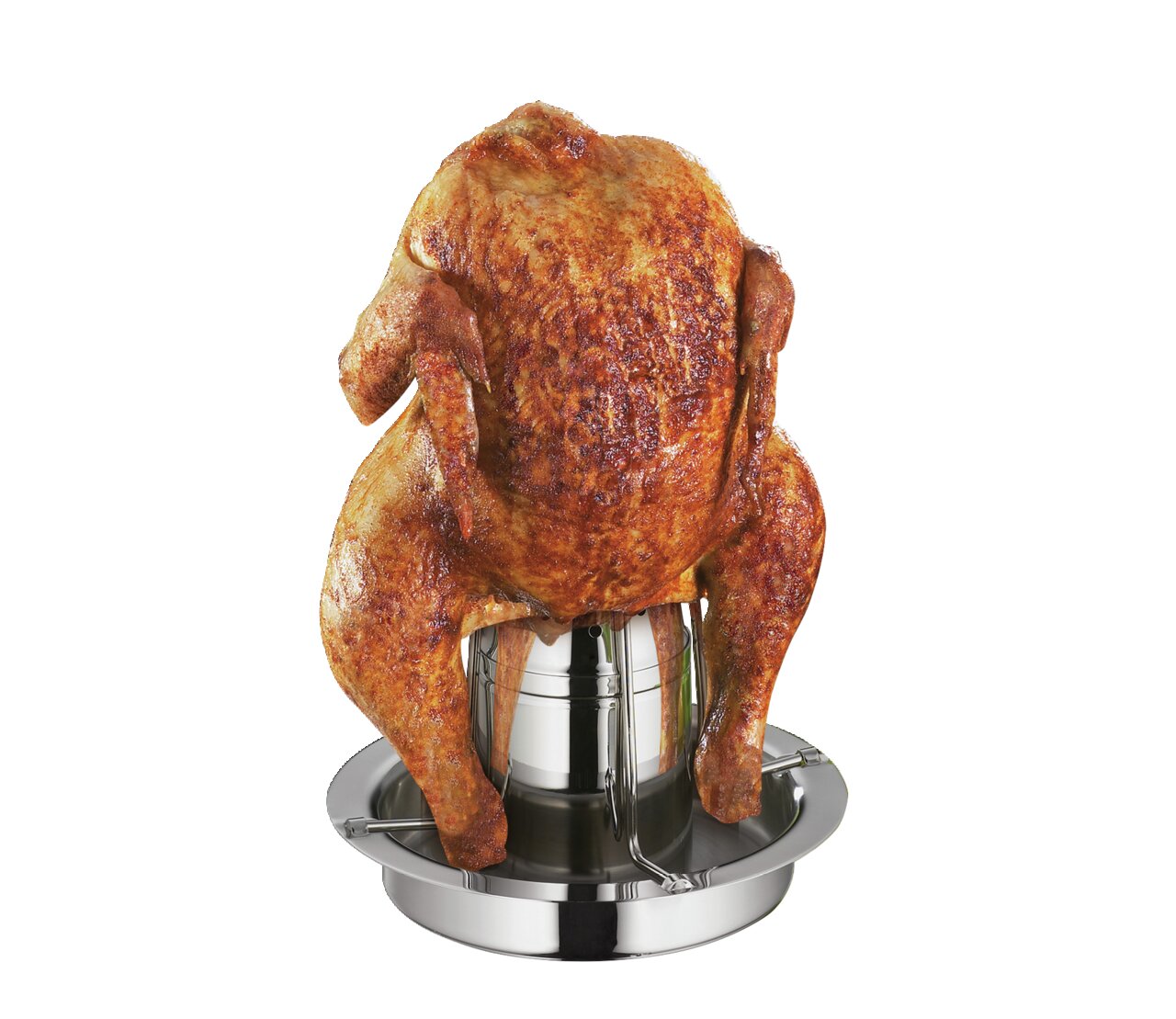 Hähnchengriller ADVANTAGE mit knusprigem Hähnchen, Frontalansicht