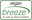 Logo der Marke Vegan Breeze mit dem Slogan 'As soft as down feather', in grüner und brauner Schrift auf weißem Hintergrund, aus der Vorderansicht.