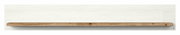 Wandboard aus Holz in Frontansicht, schlichtes Design mit natürlicher Holzmaserung
