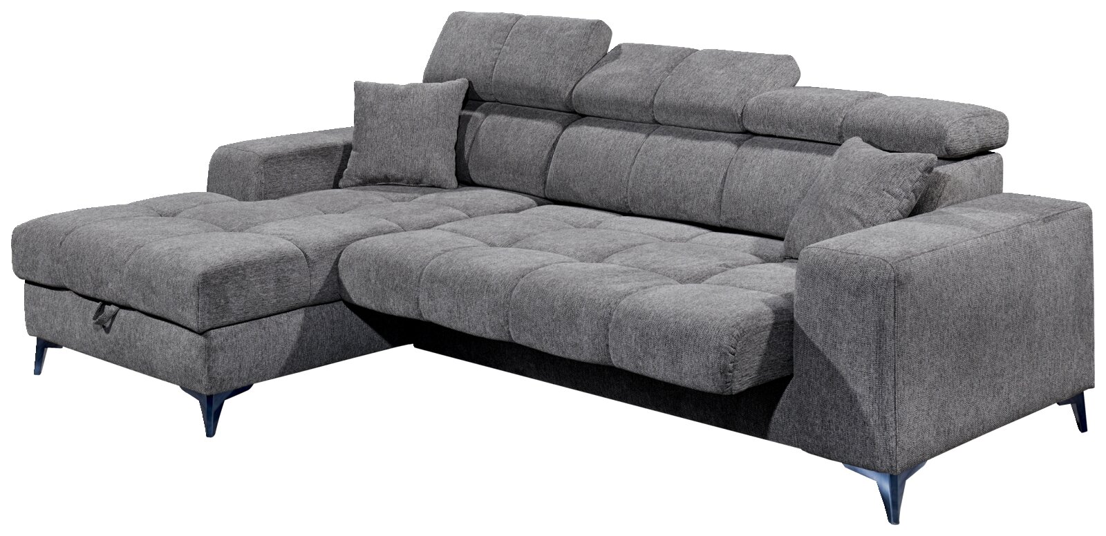 Z2 Ecksofa SYDNEY | anthrazit | Ottomane links