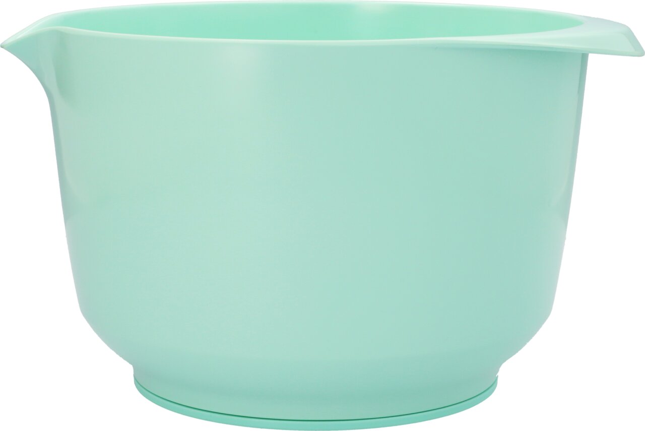 Birkmann Rührschüssel COLOUR BOWLS Mintfarbene Rührschüssel aus Kunststoff mit 4 Litern Fassungsvermögen, seitliche Ansicht