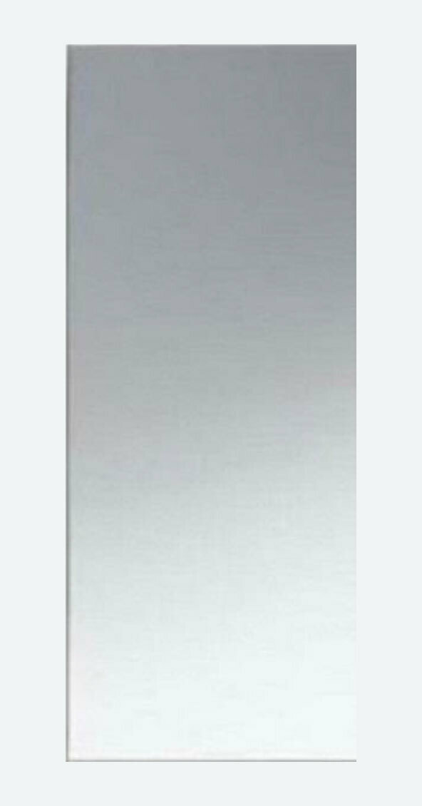 Rechteckiger Klebespiegel, ca. 39x110 cm, frontal abgebildet