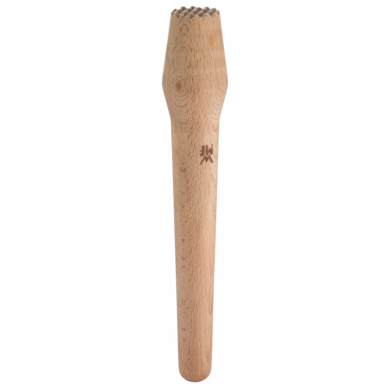 Holzstößel für Cocktails, frontal abgebildet