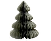 Papierbaum aus FSC-zertifiziertem Papier, seitliche Perspektive