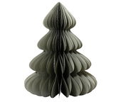 Papierbaum aus FSC-zertifiziertem Papier, seitliche Perspektive