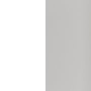 Nahaufnahme einer zweifarbigen Oberfläche in Weiß und Grau, vertikale Teilung.