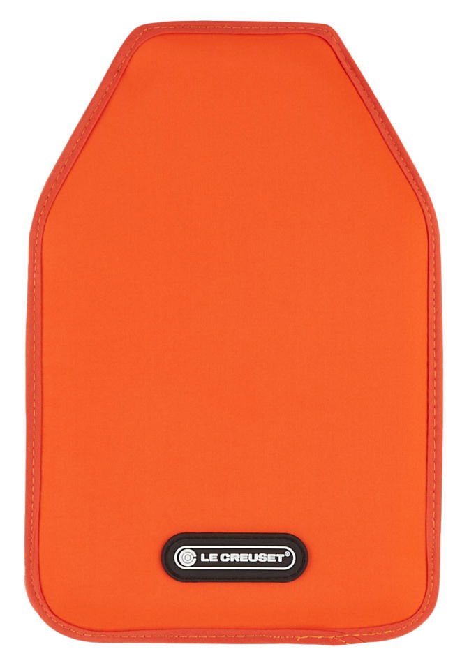 LE CREUSET Aktiv-Weinkühler Ofenrot Aktiv-Weinkühler in leuchtendem Orange, Vorderansicht