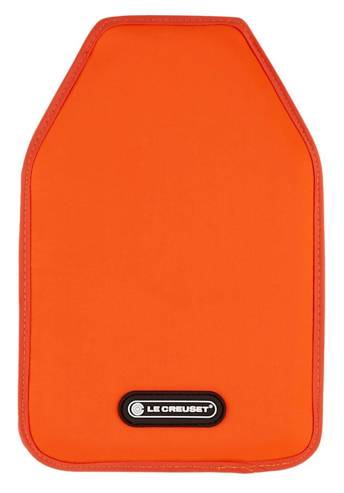 LE CREUSET Aktiv-Weinkühler Ofenrot Aktiv-Weinkühler in leuchtendem Orange, Vorderansicht