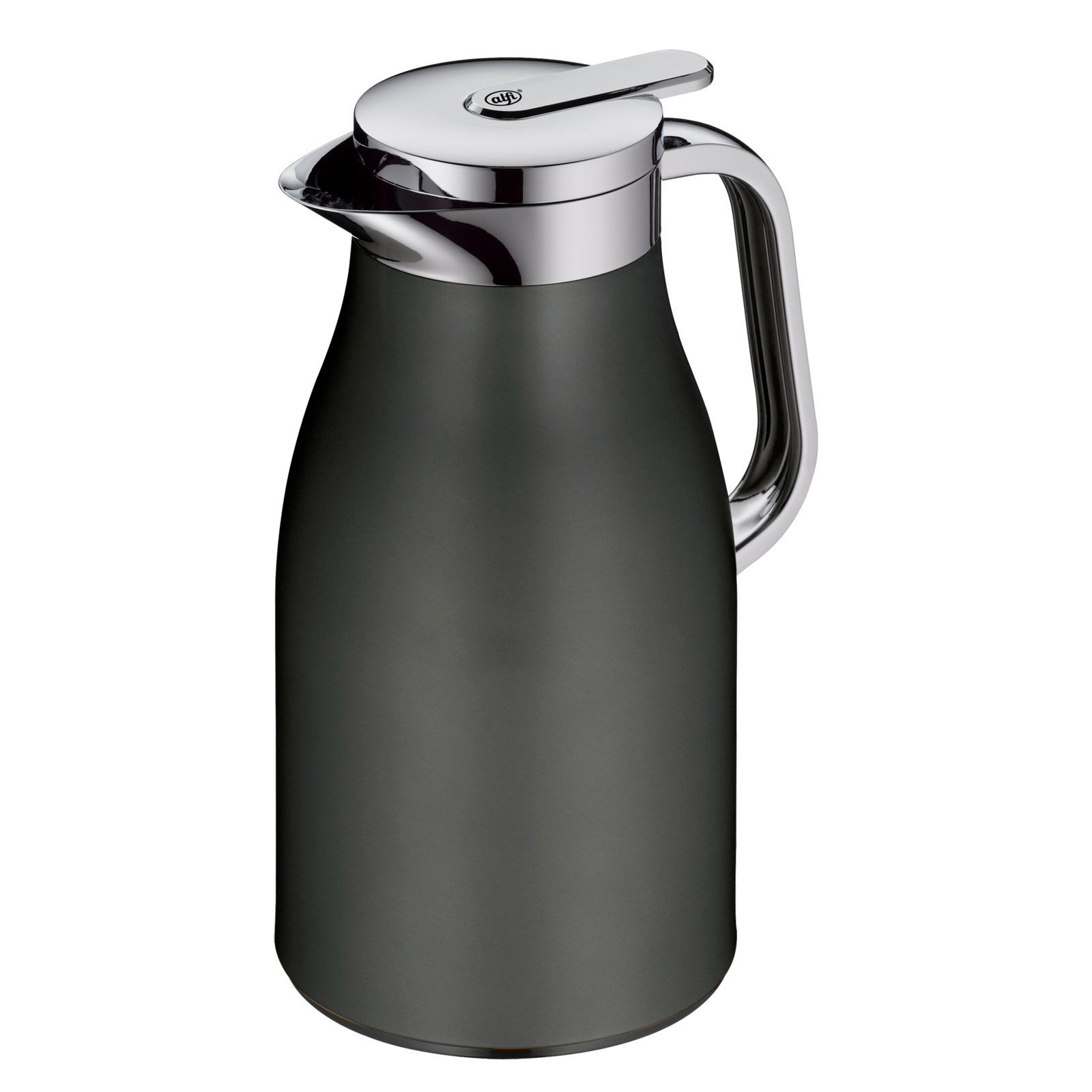 Thermoskanne SKYLINE in cool grey, 1,0l, seitliche Perspektive