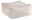 Pure Home Lifestyle Hocker NOPPA Quadratischer Hocker aus beigem, geripptem Stoff in seitlicher Perspektive