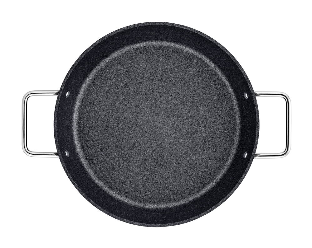 Servierpfanne Adamant 28cm von oben mit zwei Griffen, Fissler Pfanne